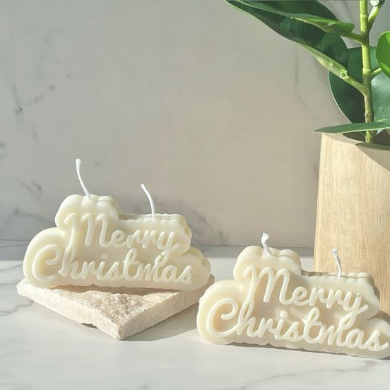 Merry Christmas Candle