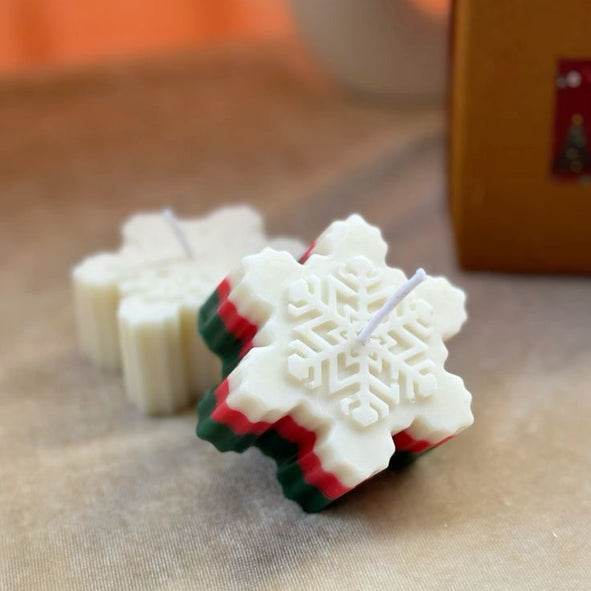 Snowflake Candle