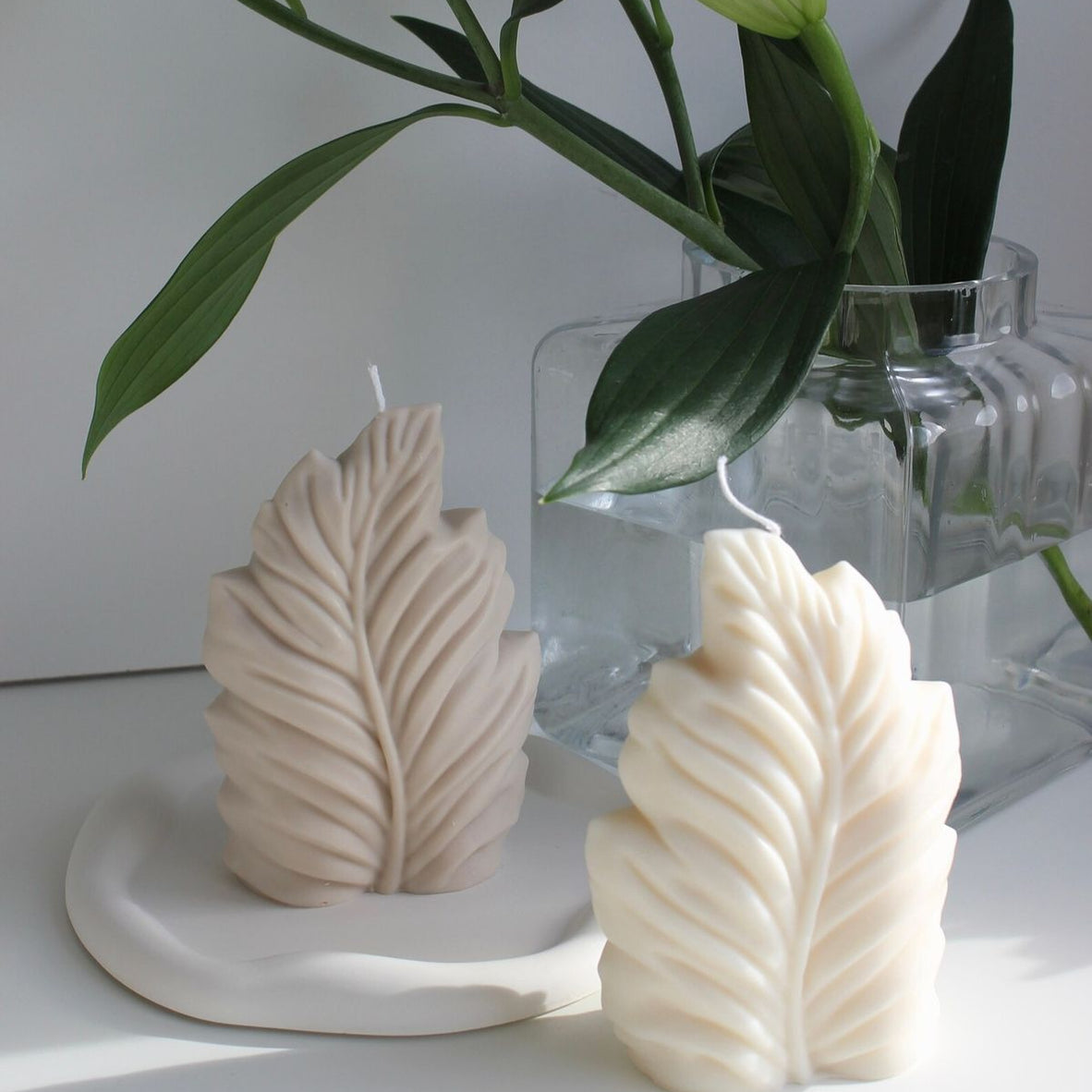 Feather Candle