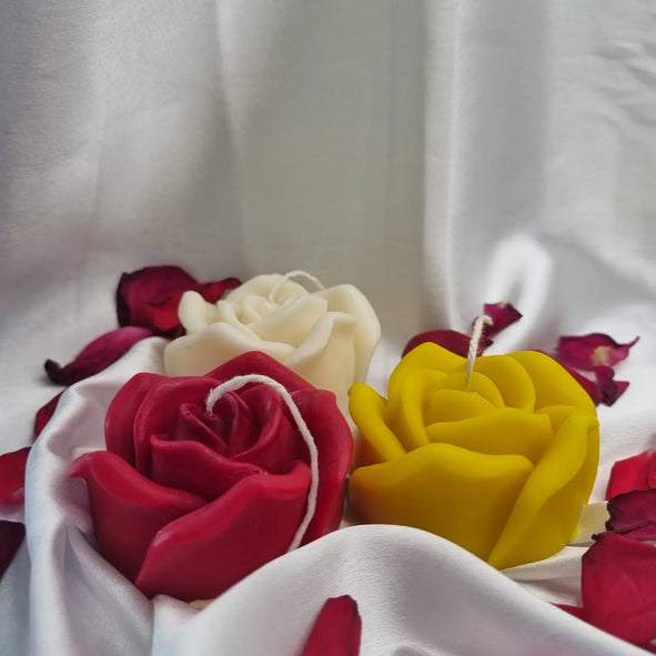 Rose Candle