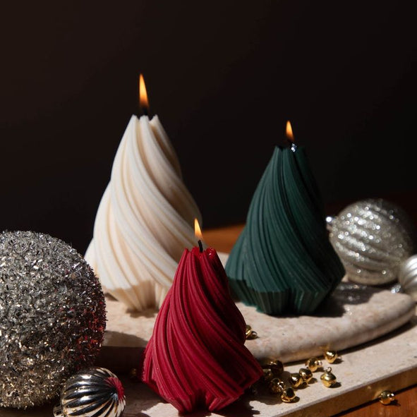Spiral tree Candle