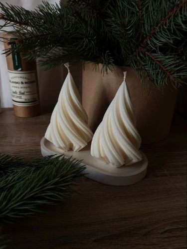 Spiral tree Candle